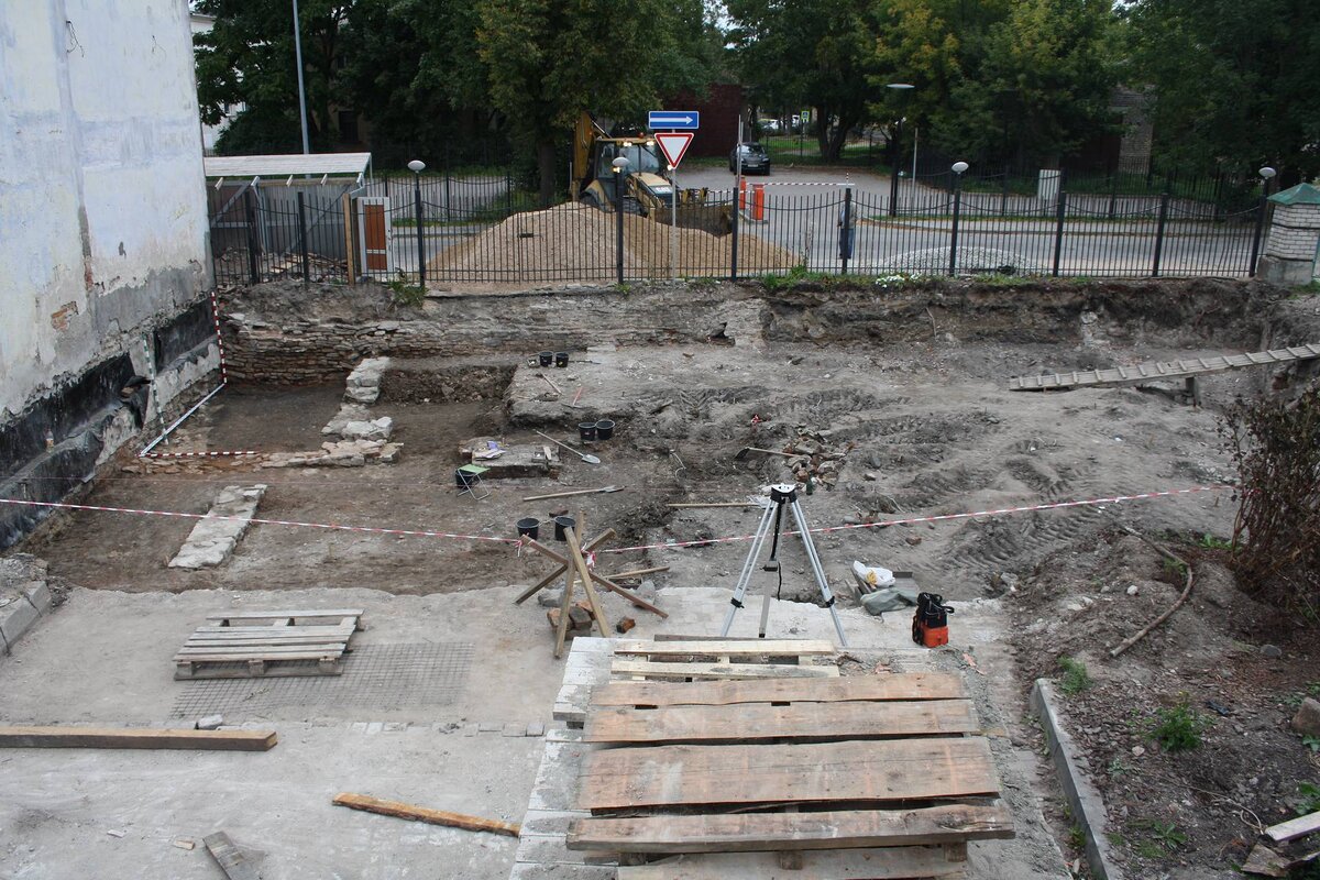 Место, где был найден клад 