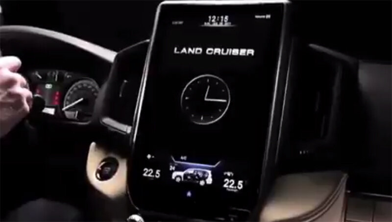 Toyota Land Cruiser 300 - интерьер