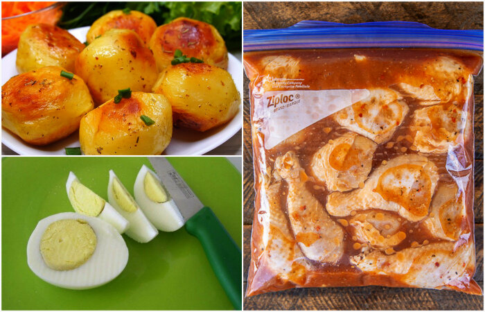  
Простые и понятные кулинарные советы, которые пригодятся всем.
Не для кого не секрет, что опытные хозяйки знают, как придать тому или иному блюдо неповторимый привкус, сделать его насыщеннее. Навыки и сноровка делают свое дело. Мы решили поделиться 12 хитростями, которые сделают готовку проще, а блюда - вкуснее.
