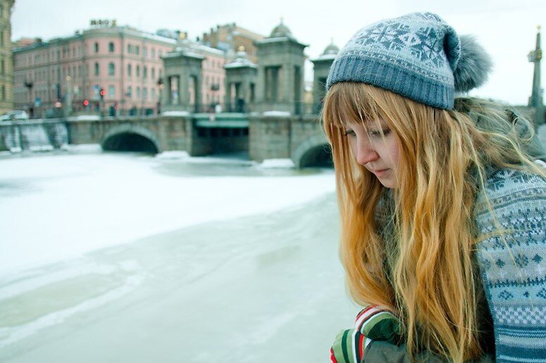 Первый год жизни в Петербурге.