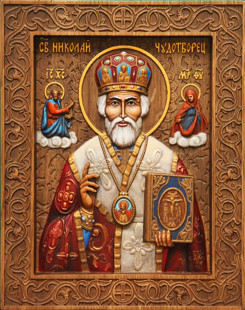 Николай Чудотворец. Иллюстрация для статьи используется с сайта zagrevo.ru