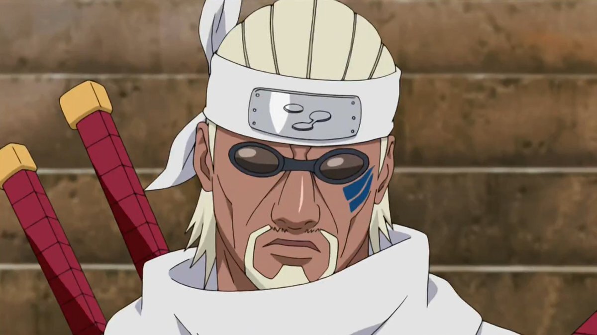 Киллер Би перед командой Саске