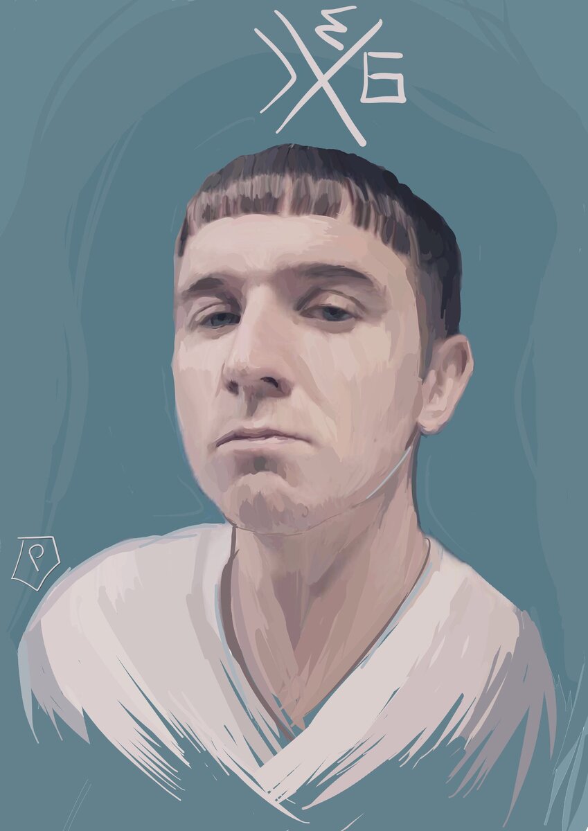 Моя старая работа на граф. планшете