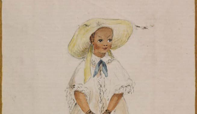 рисунок королевы Виктории, Сара Форбс Бонетта