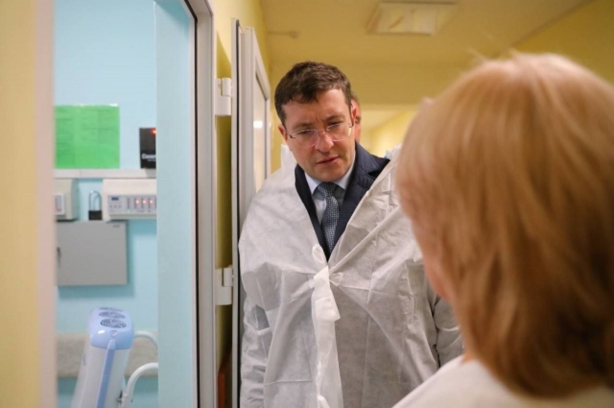    Губернатор Глеб Никитин поселил больницы в Красных Баках и Ковернино