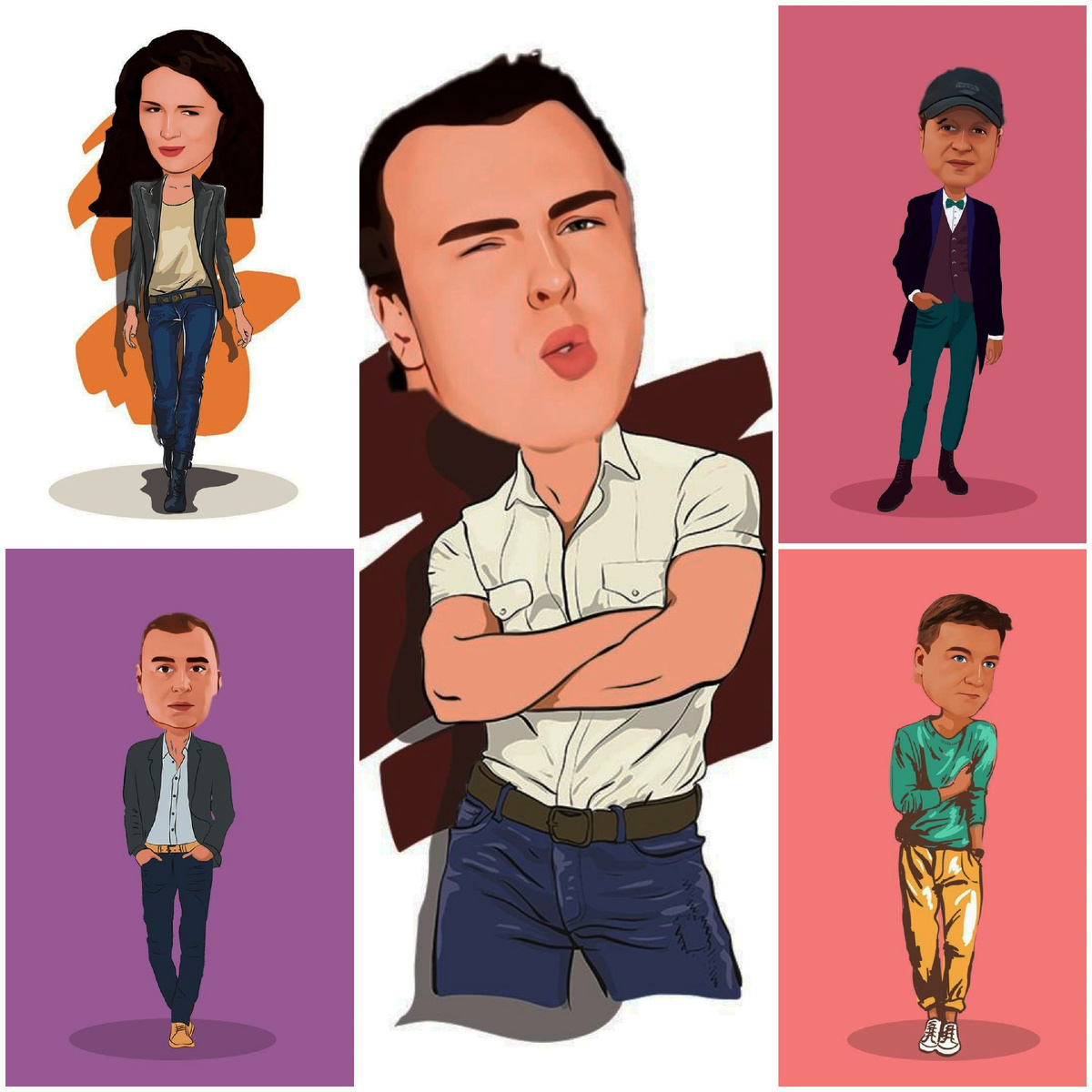 Шарж, Некриминальное Чтиво.