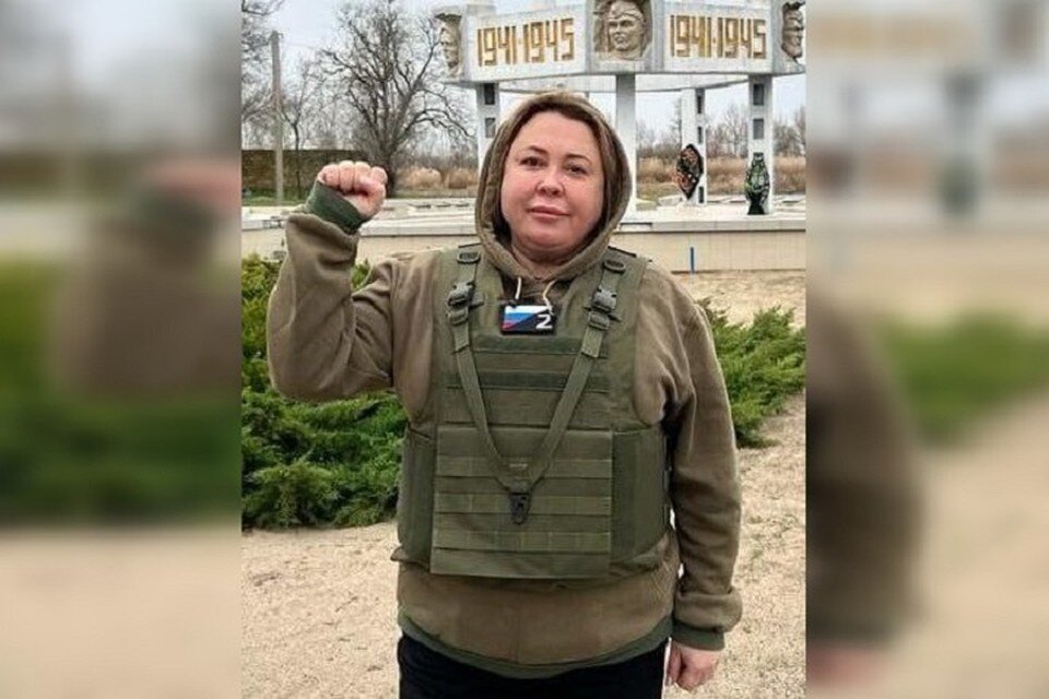     Янина Павленко выехала в Херсонскую область, чтобы поздравить военных с предстоящими праздниками. Фото: Янина Павленко/Telegram