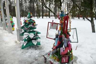    Арт‑фестиваль «Чудные елки» в парке усадьбы Кривякино в Воскресенске ©Светлана Плотникова Фото