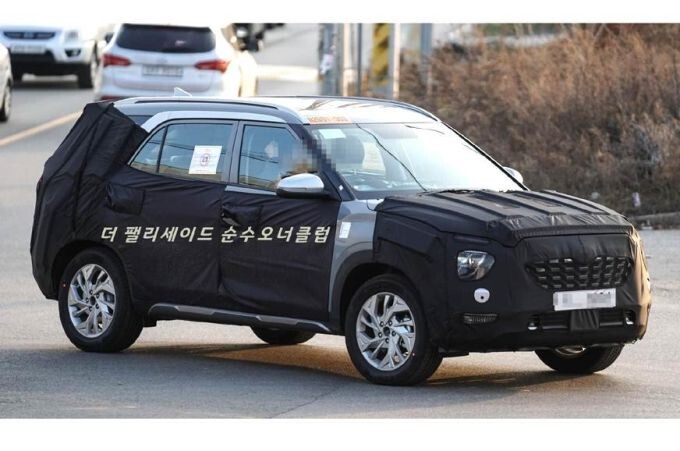 Прототип Hyundai Alcazar — 7-местной версии Креты второго поколения