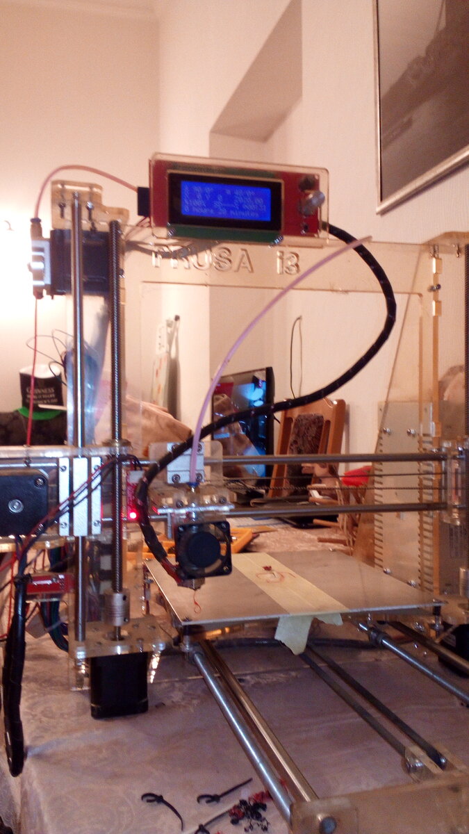 Первый принтер, но началось все не с него....