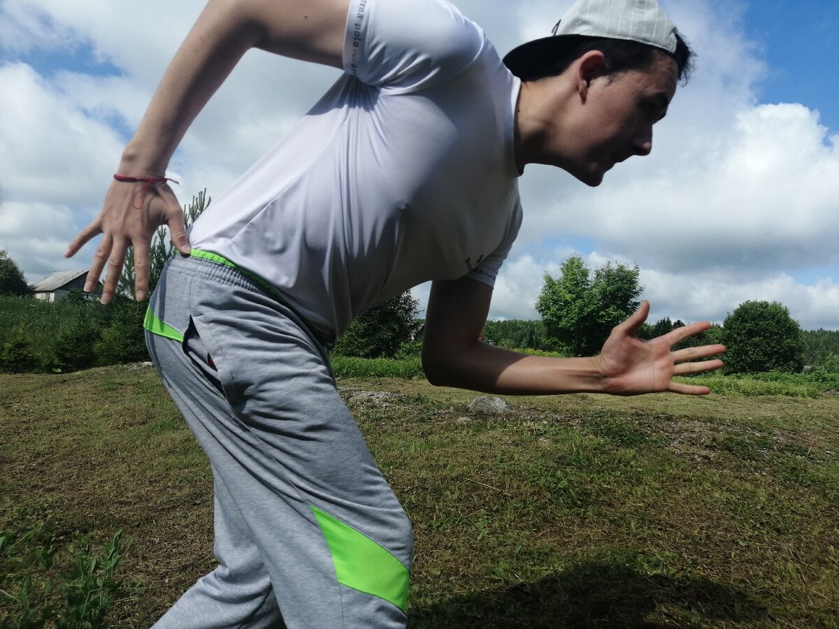 Бегаю в жаркую погоду