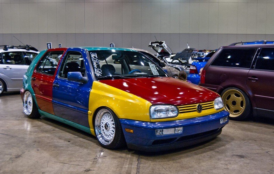 Volkswagen цвета