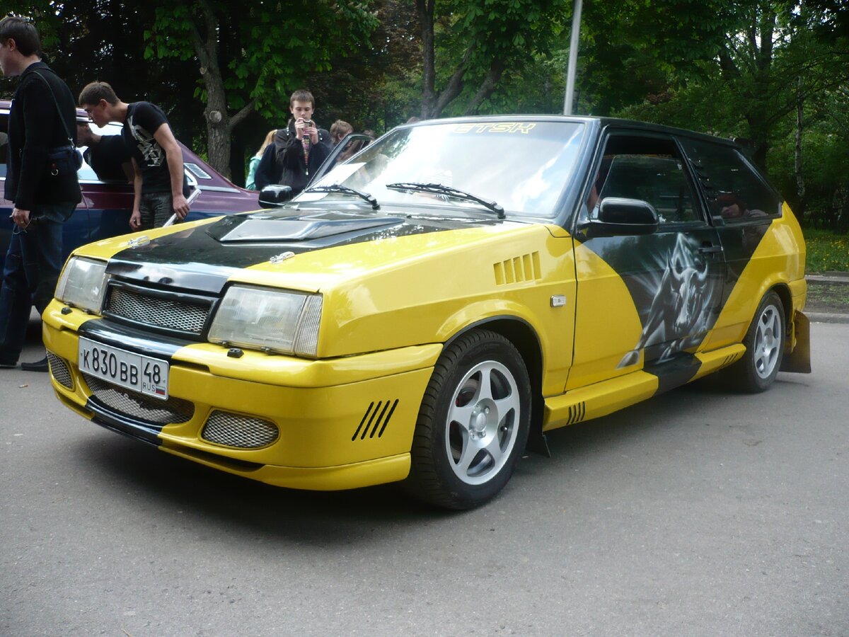 Убрать бы задние брызговики и увеличить диаметр колес