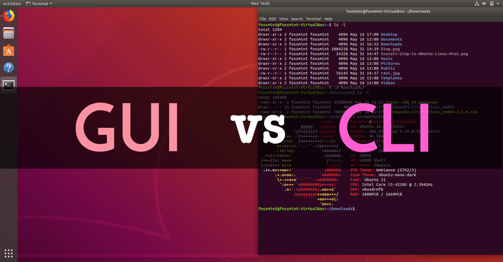 LINUX GUI VS CLI