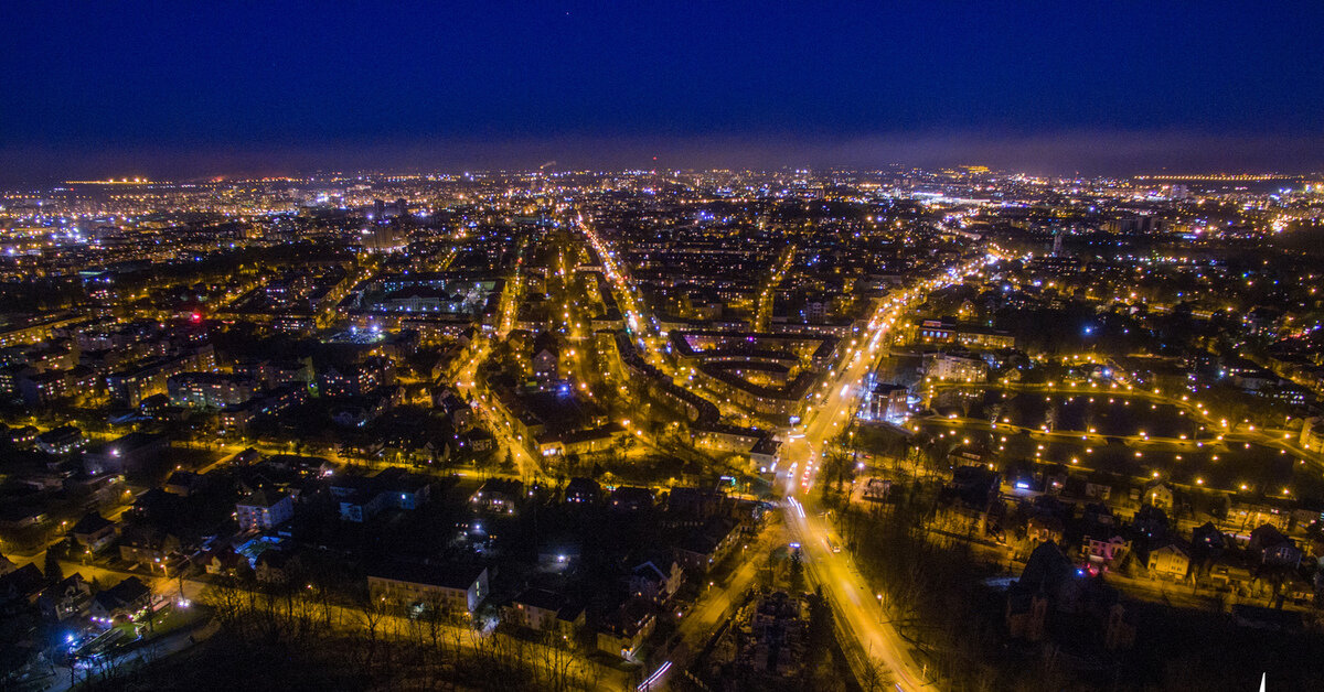 Калининград с самолета фото