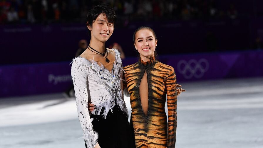 Алина Загитова и Юдзуру Ханю