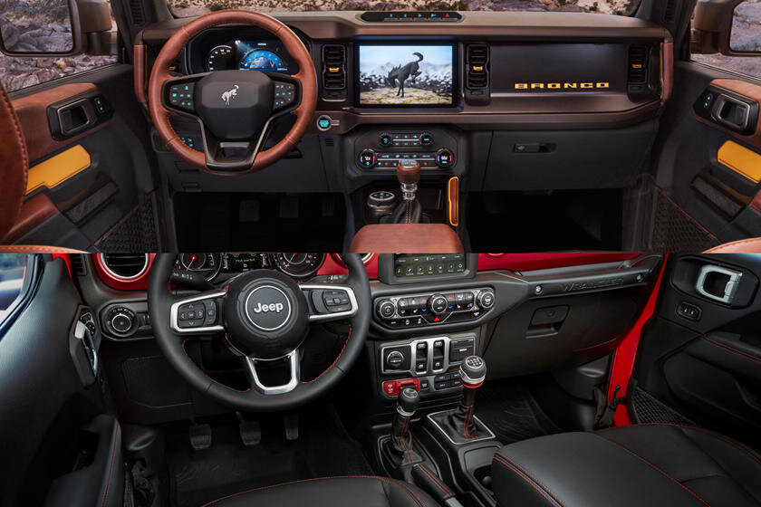 Ford Bronco vs. Jeep Wrangler