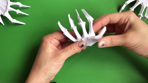 Оригами скелет (44 фото)