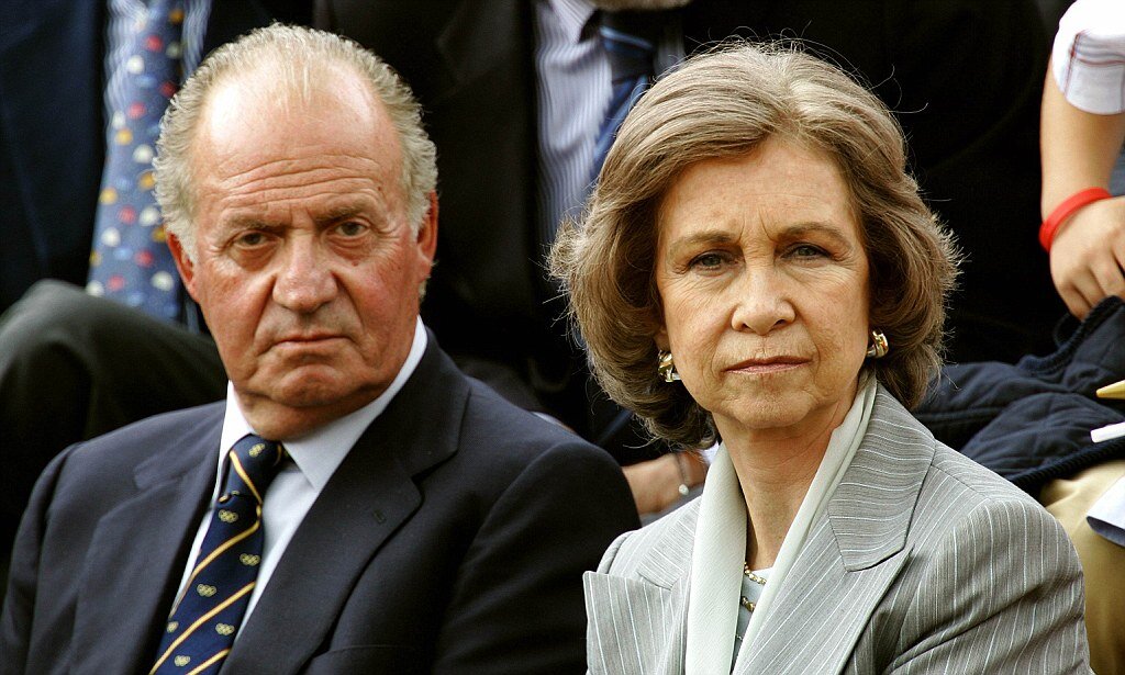 Хуан Карлос I со своей женой