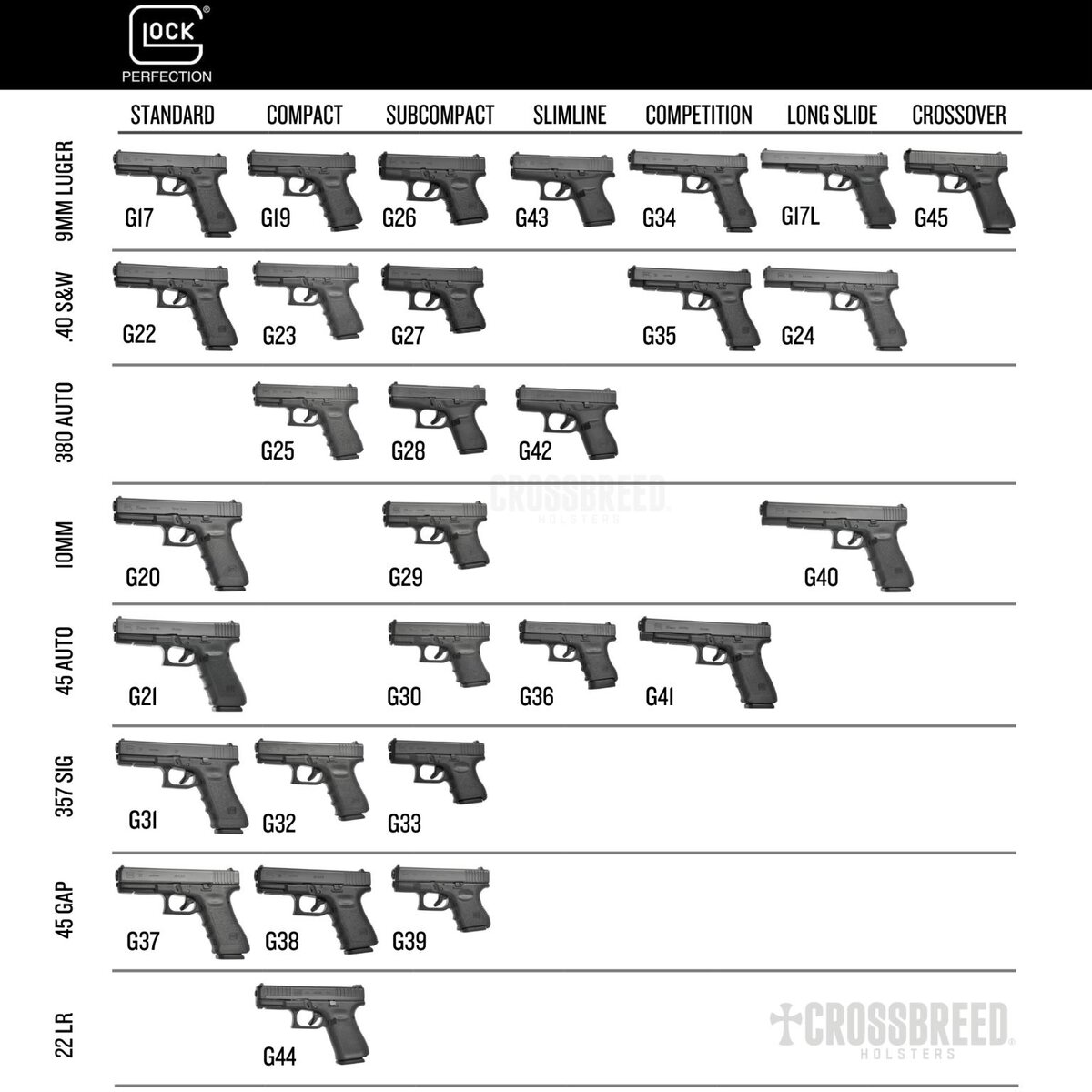 Пистолет glock 17 чертеж