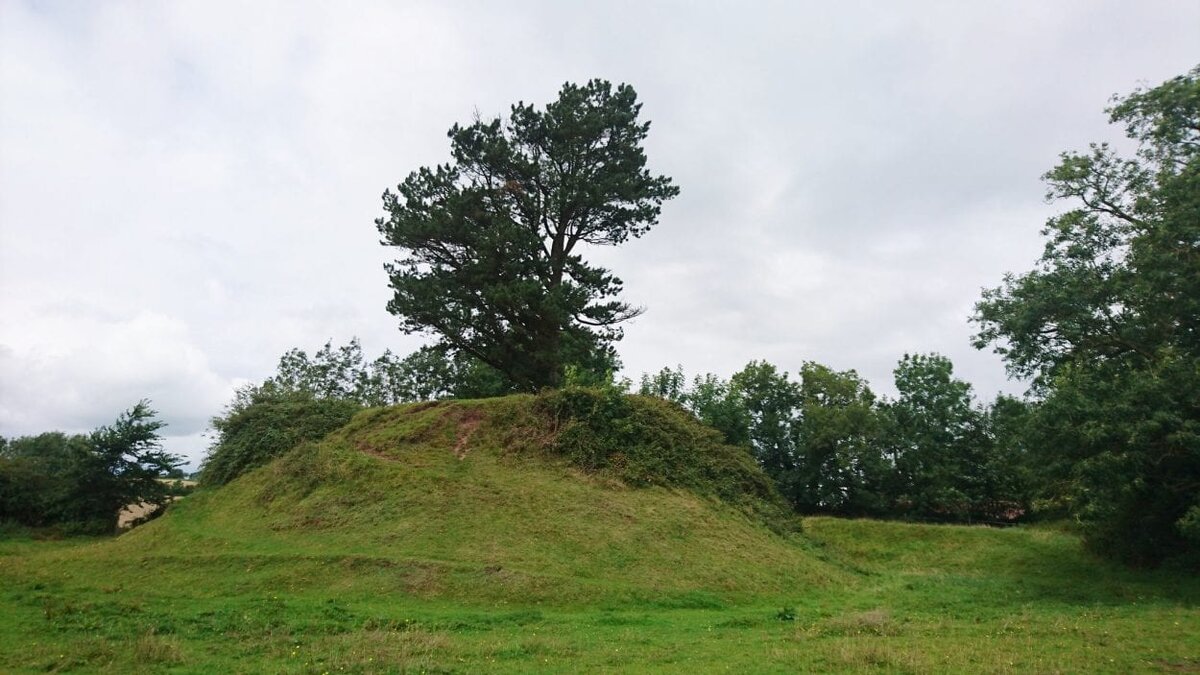 Здесь была башня замка в Треллехе. Фото heritagedaily.com