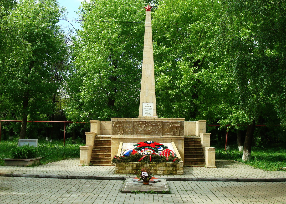 Мемориал Огонь Вечной Славы с. Пелагиада.