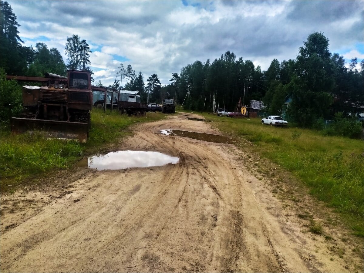 Разведка полузаброшенных деревень Вологодчины, неподалеку от нашего дома