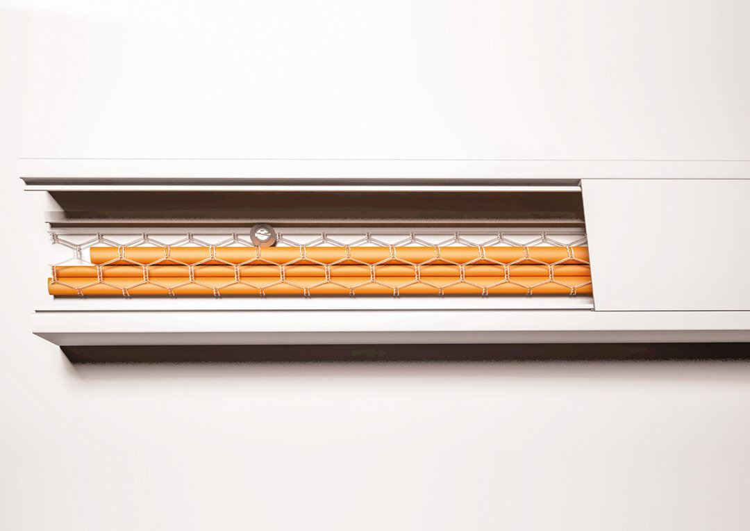 Огнестойкая кабельная линия серии СПЕЦКАБЛАЙН К2-70Д, проложенная в сетке "Манье" и кабельном канале (производитель - завод НПП "Спецкабель")