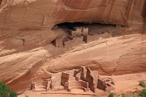 Руины поселения индейцев