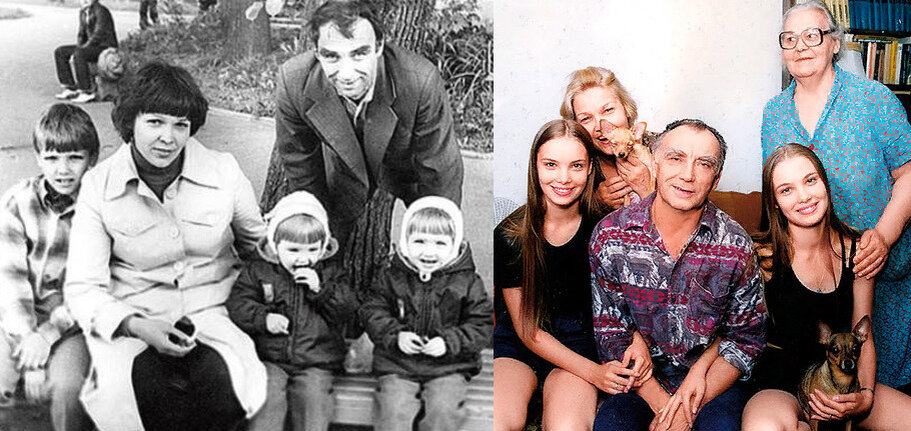 Татьяна Арнтгольц со своей семьёй.Фото Яндекс.Картинки.