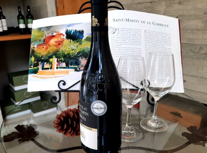 Chateau Saint Martin de la Garrigue использует технологии Terra Vitis