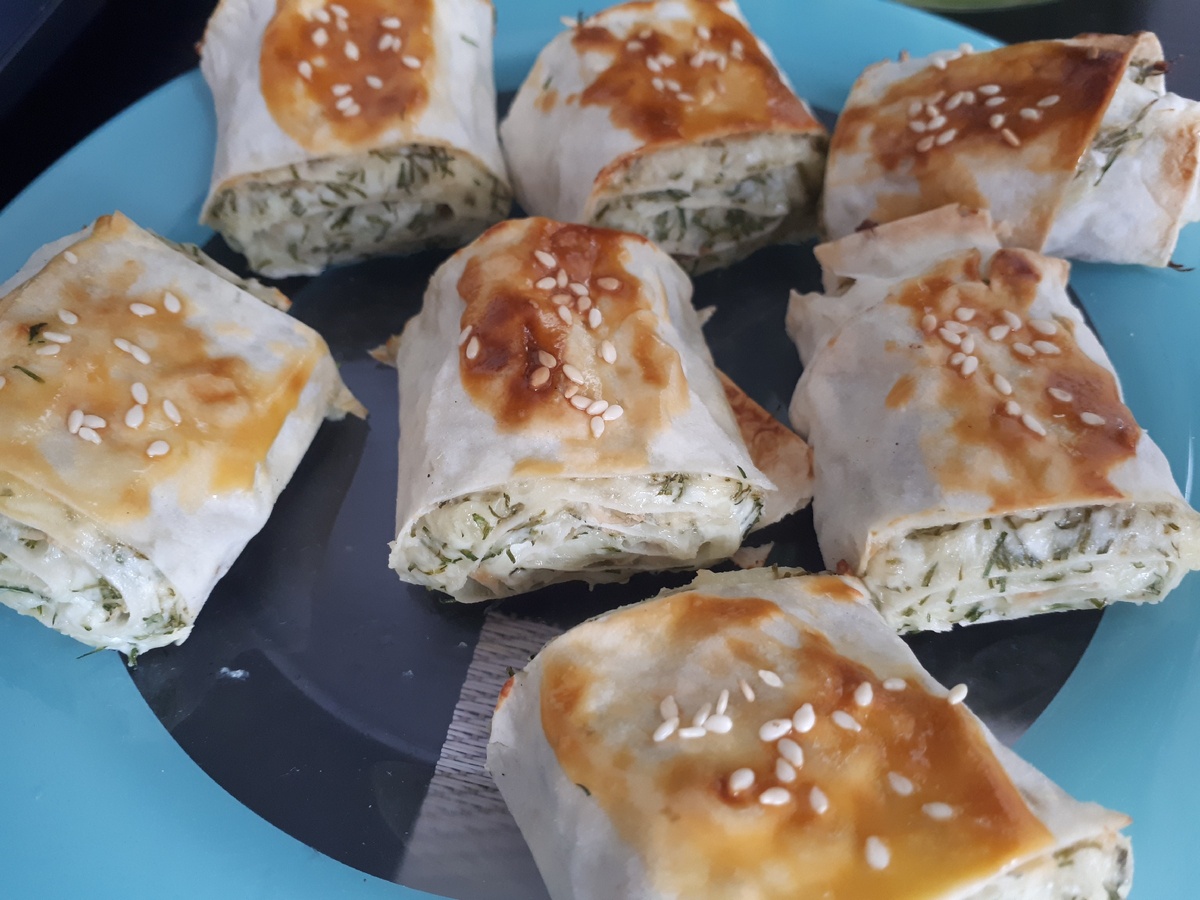 ТВОРОЖНО-СЫРНЫЕ РУЛЕТИКИ