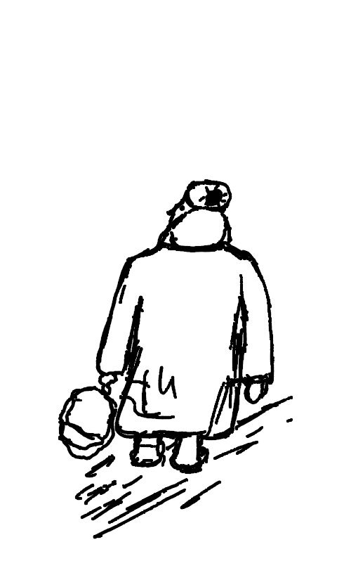 Рисунок автора с натуры