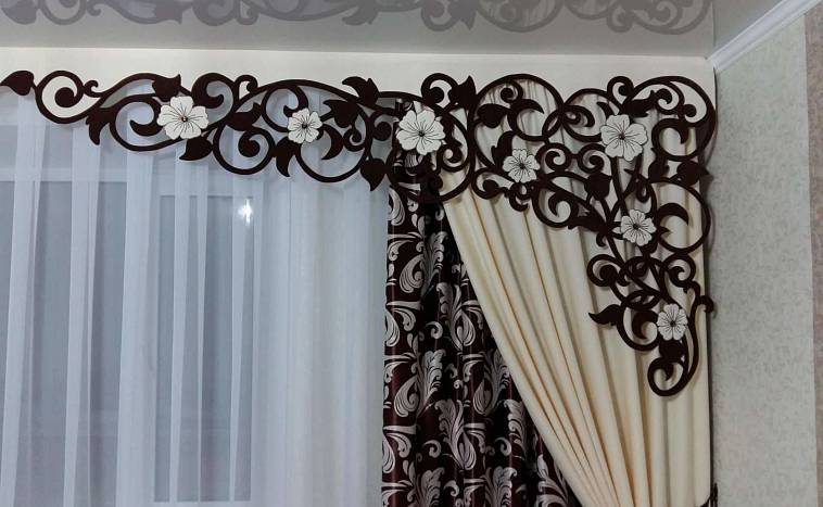 Ажурные ламбрекены