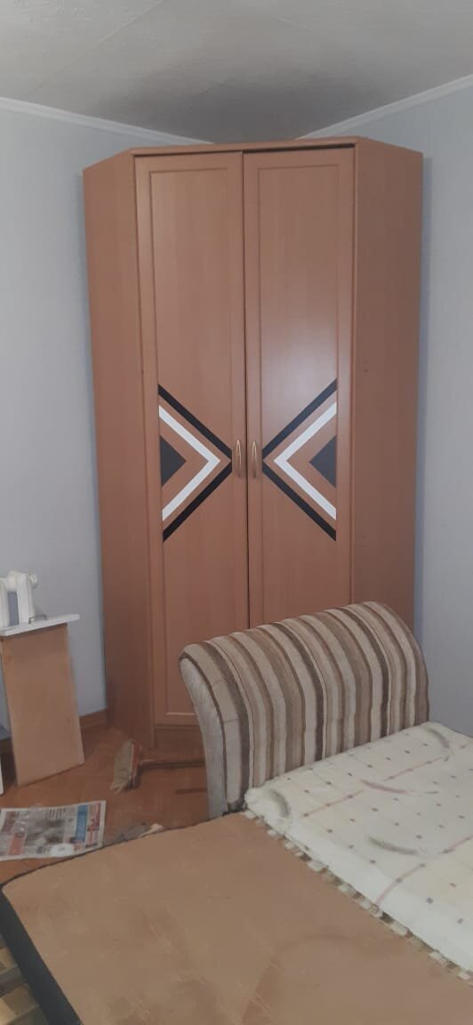 Начали от центра под углом 45 * 