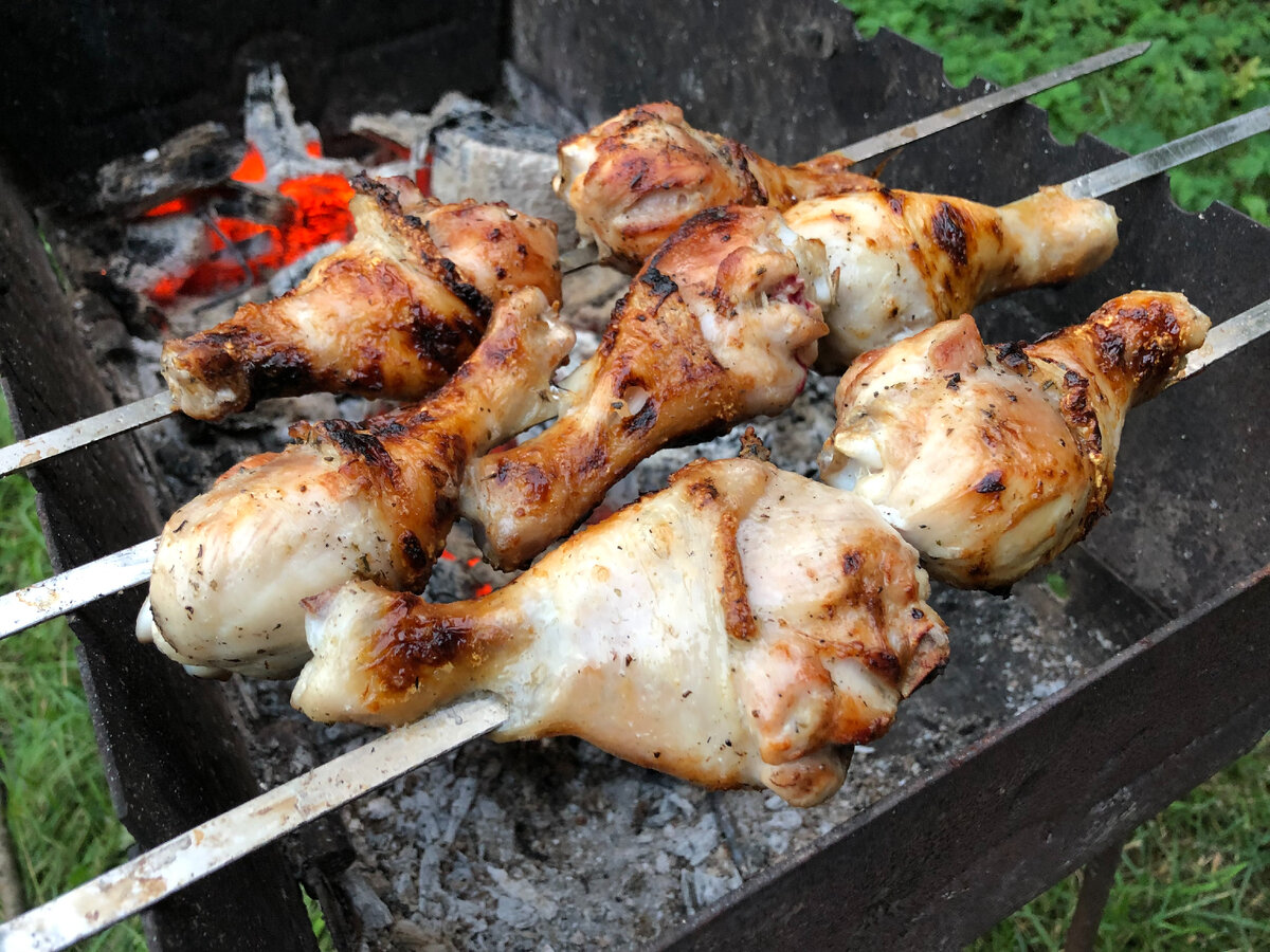 Вкусная курица на мангале рецепт