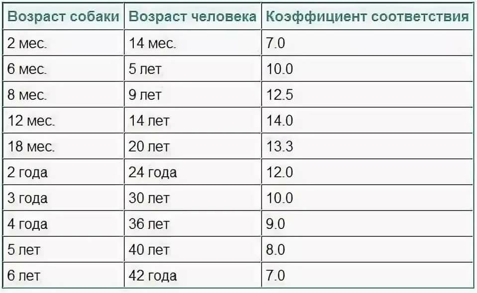 Таблица взята из свободного доступа, Интернет