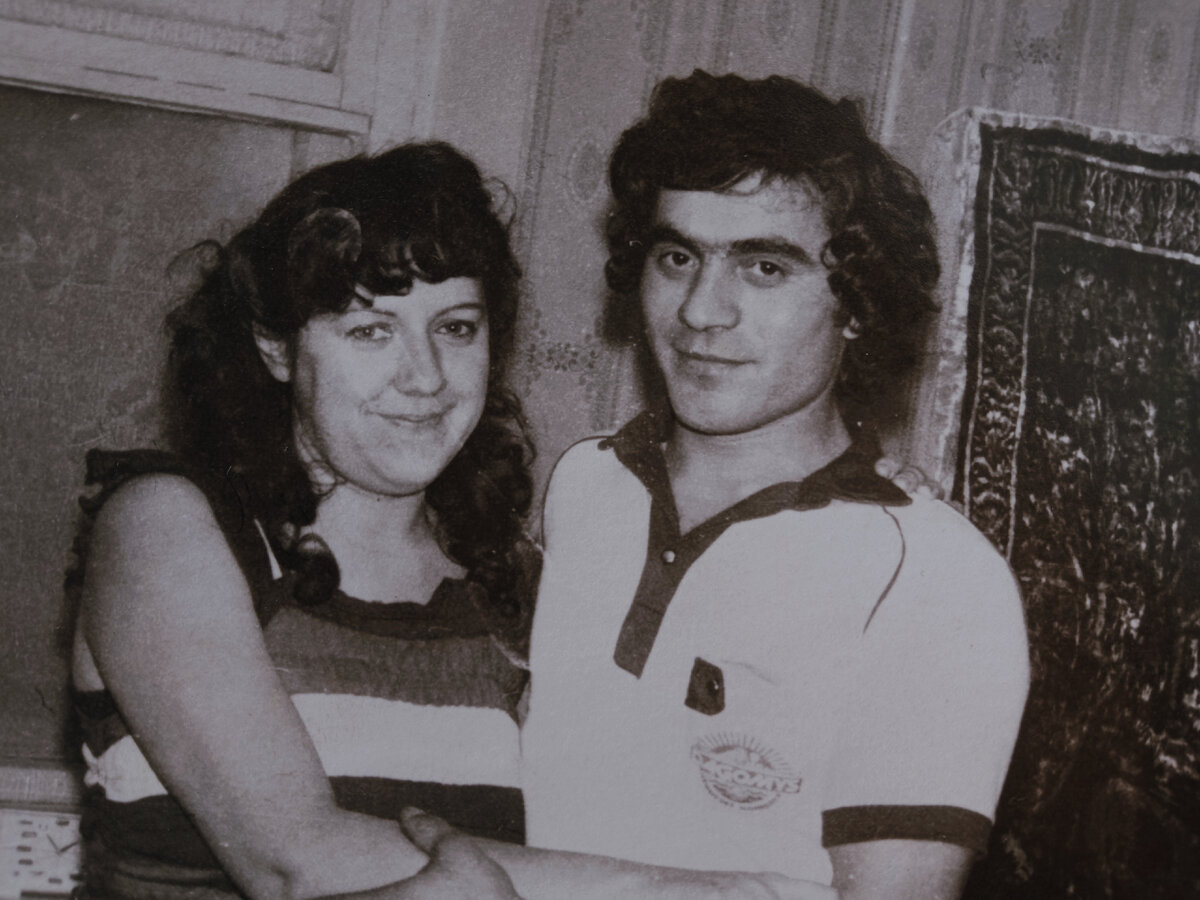 Мы с мужем в 1987 году
