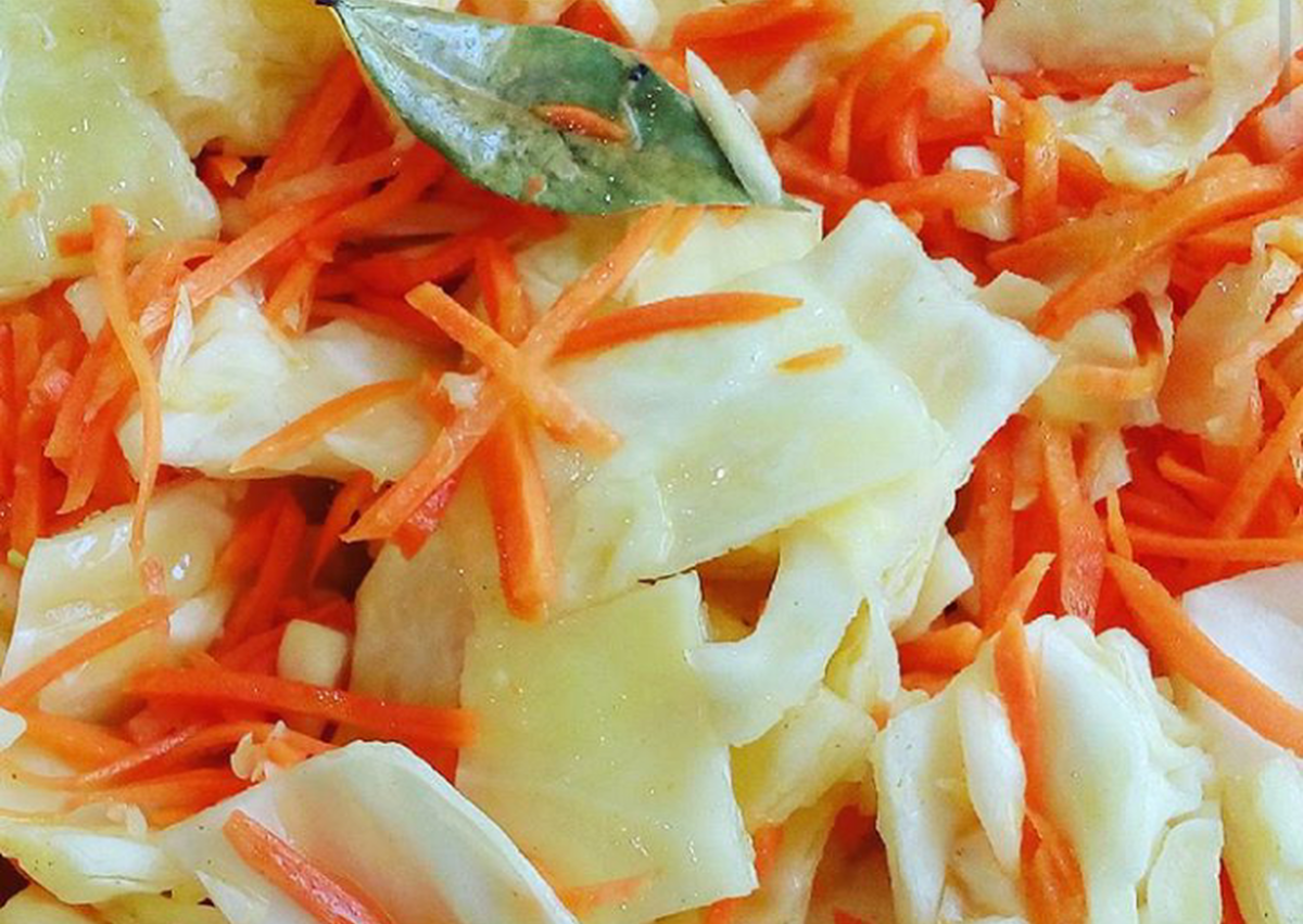 Корейская замаринованная капуста