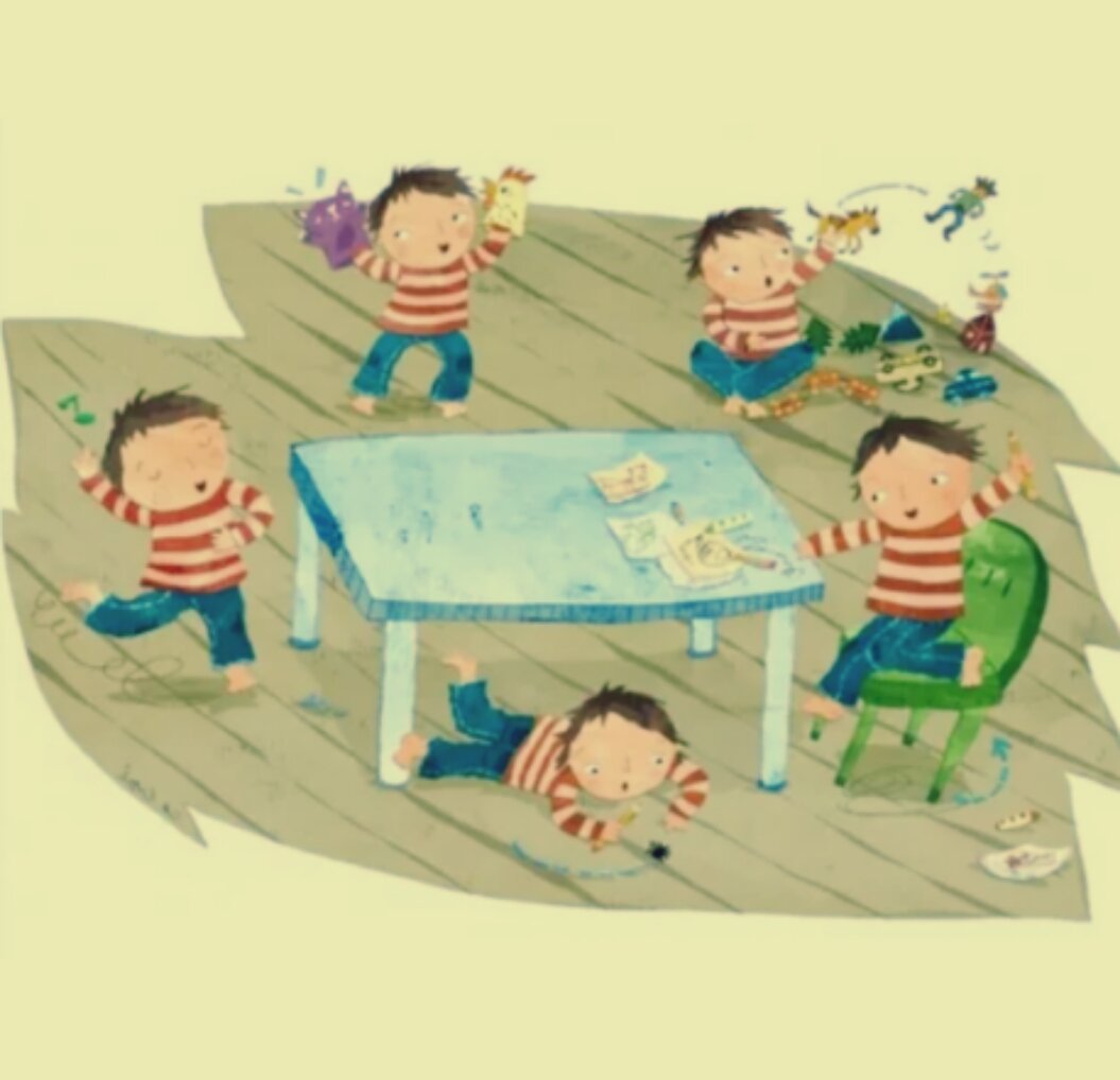 Так Егор делает дома уроки