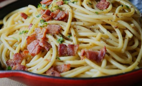 Вкусная паста карбонара - история и рецепт