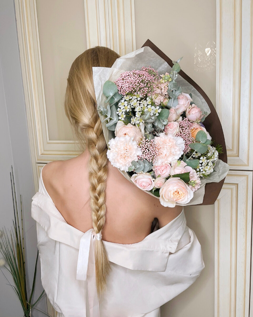 Мой результат правильного ухода за волосами