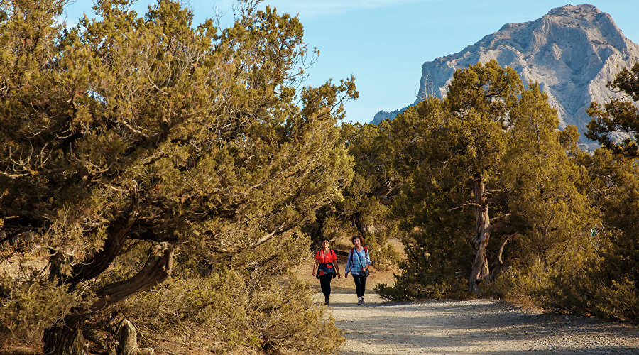 Туристы в Новом Свете / Турпортал Крыма