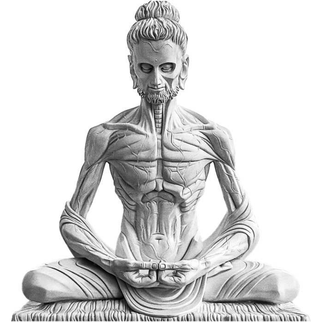 Скульптура «Человек транс-гравитационный». Создатель образа Мастер ХОРА, скульптор Е. Сапунова. © Атаян А. В., 2013