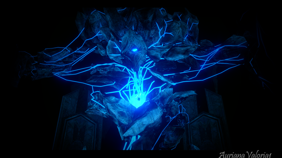 Титан, движимый силой Лириума.