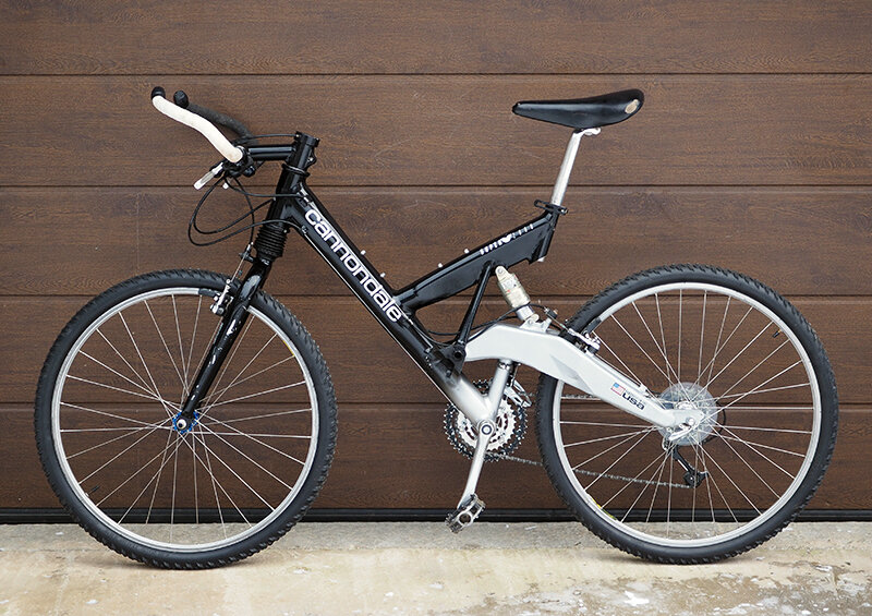 Cannondale Super V 2000 1994 года из коллекции Веломузея Андрея Мятиева.