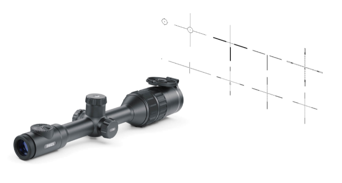  Продолжаем длительный редакционный тест нового электронного прицела Pulsar Digex C50 и сегодня поговорим о прицельных сетках, доступных в приборе, а также о реализации механизме прицеливания в целом.