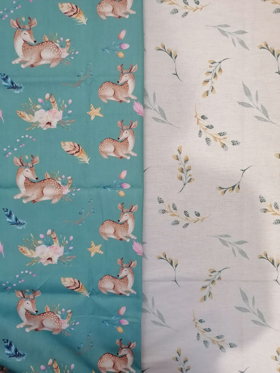 Это две стороны будущего одеялка