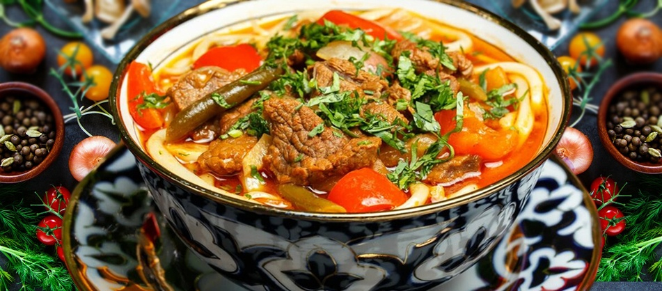 Лагман рецепт. Фото сайта https://edatomy.ru