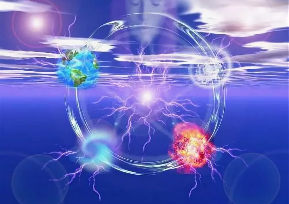 Воздух, огонь, вода, земля, эфир